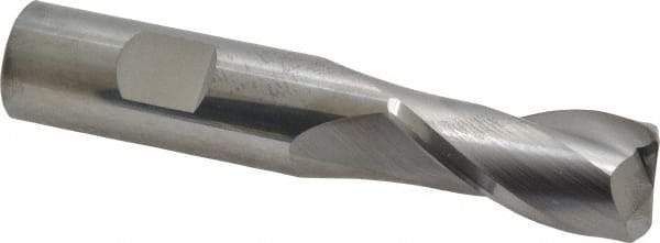 SGS - 3/4", 2 Flute, Single End, Solid Carbide, 1/8" Corner Radius End Mill - 4" OAL, 30° Helix, Right Hand Flute, 1-1/2" LOC, Right Hand Cut - Makers Industrial Supply