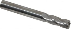 SGS - 5/16", 4 Flute, Single End, Solid Carbide, 0.045" Corner Radius End Mill - 2-1/2" OAL, 30° Helix, Right Hand Flute, 13/16" LOC, Right Hand Cut - Makers Industrial Supply