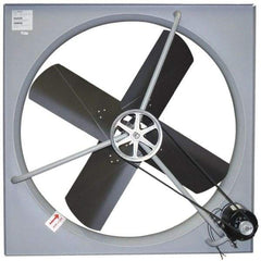 TPI - 48" Blade, 1 hp, 21,500 Max CFM, Exhaust Fan - 15 Amps, 115 Volts, 1 Speed - Makers Industrial Supply