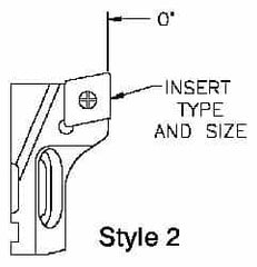 Parlec - Boring Cartridge - CCMT12 Insert - Makers Industrial Supply