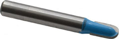 ROMAN CARBIDE - 1/4" Cut Diam, 3/8" Length of Cut, 2 Flute, Core Box, Edge Profile Router Bit - Carbide-Tipped, 1/4" Shank Diam, 1-1/4" Shank Length, 1-3/4" OAL, Uncoated - Makers Industrial Supply