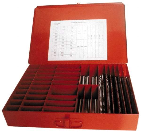 Gardner Spring - 123 Piece, MBHD Steel Extension & Compression Spring Assortment - 40 Sizes - Makers Industrial Supply