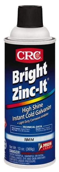 CRC - 16 oz Zinc Cold Galvanizing Compound - Comes in Aerosol - Makers Industrial Supply