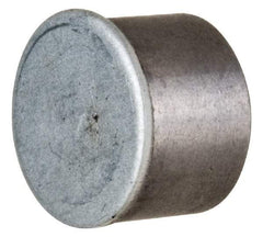 Mag-Mate - 10-32 Thread, 3/4" Diam, 1/2" High, 22 Lb Average Pull Force, Neodymium Rare Earth Pot Magnet - 0.15" Deep Tapped Hole, Steel Pot, Uninsulated - Makers Industrial Supply