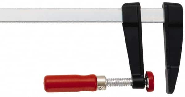 Bessey - 1/2" Pipe, 1-1/2" Throat Depth, 1-1/2" Clamp Face, H Style Pipe Clamp - Makers Industrial Supply