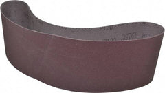 3M - 6" Wide x 48" OAL, 120 Grit, Aluminum Oxide Abrasive Belt - Aluminum Oxide, Fine, Coated, X Weighted Cloth Backing, Series 241D - Makers Industrial Supply