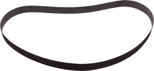 3M - 1" Wide x 42" OAL, 60 Grit, Aluminum Oxide Abrasive Belt - Aluminum Oxide, Medium, Coated, X Weighted Cloth Backing, Series 241D - Makers Industrial Supply