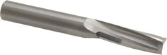 Onsrud - 3/8" Cutting Diam x 1-1/8" Length of Cut, 3 Flute, Upcut Spiral Router Bit - Uncoated, Right Hand Cut, Solid Carbide, 3" OAL x 3/8" Shank Diam, Three Edge, 10° Helix Angle - Makers Industrial Supply