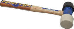 Vaughan Bushnell - 1-1/2 Lb Head Rubber Mallet - 14" OAL, Wood Handle - Makers Industrial Supply