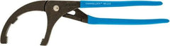 Channellock - 4-1/4" Max Diam, Adjustable Oil Filter Plier - 12" OAL, 4-1/4 Max Capacity, Oil Filter Plier - Makers Industrial Supply