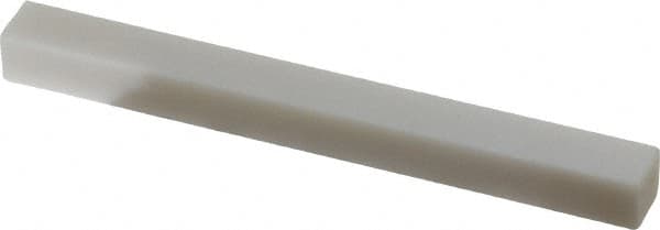 Norton - 3" Long x 1/4" Wide x 1/4" Thick, Novaculite Sharpening Stone - Square, Ultra Fine Grade - Makers Industrial Supply