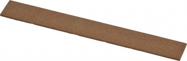 Norton - 4" Long x 1/2" Wide x 1/16" Thick, Aluminum Oxide Sharpening Stone - Taper, Medium Grade - Makers Industrial Supply