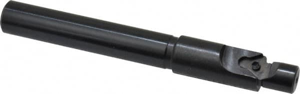 Cutting Tool Technologies - 19/32 Inch Diameter, Solid Pilot, Straight 1/2 Inch Shank Diameter, 3 Insert, Indexable Counterbore - 4-3/8 Inch Overall Length, TPGH Insert - Makers Industrial Supply