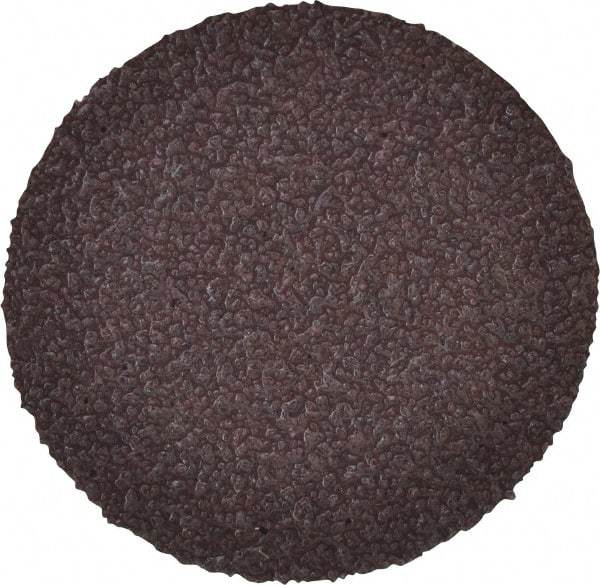 3M - 3/4" Diam, 100 Grit Aluminum Oxide Adhesive PSA Disc - Fine Grade, X Weighted Cloth Backing, For Bench Top Motors, Random Orbital Sanders - Makers Industrial Supply