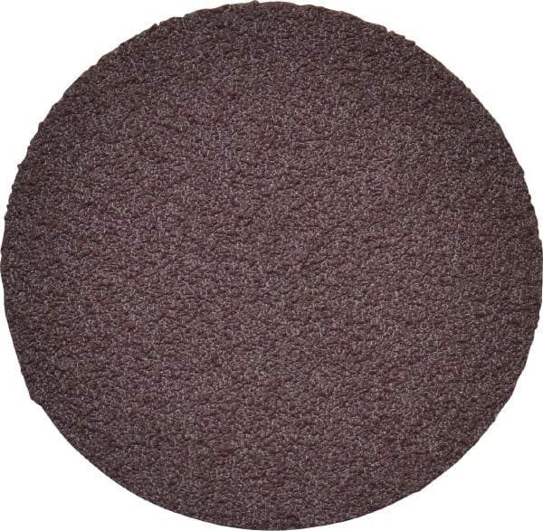 3M - 1" Diam, 180 Grit Aluminum Oxide Adhesive PSA Disc - Very Fine Grade, X Weighted Cloth Backing, For Bench Top Motors, Random Orbital Sanders - Makers Industrial Supply