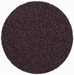 3M - 2" Diam, 50 Grit Aluminum Oxide Adhesive PSA Disc - Coarse Grade, X Weighted Cloth Backing, For Bench Top Motors, Disc Sanders, Random Orbital Sanders - Makers Industrial Supply