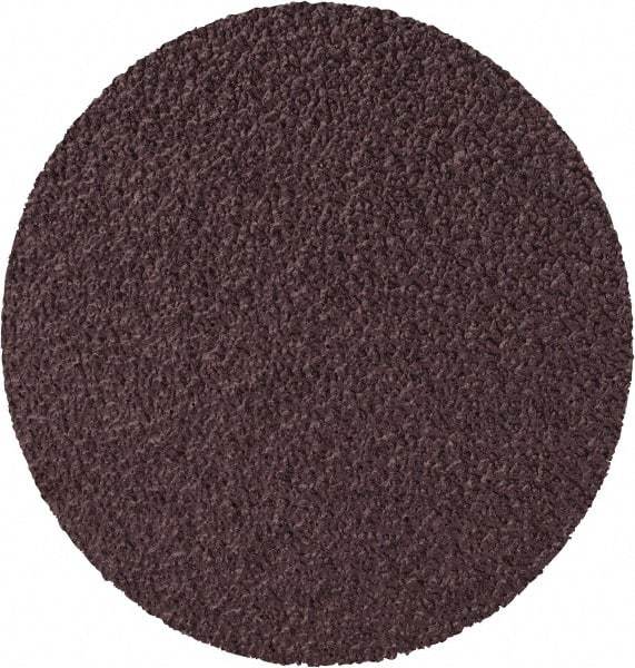 3M - 2" Diam, 60 Grit Aluminum Oxide Adhesive PSA Disc - Medium Grade, X Weighted Cloth Backing, For Bench Top Motors, Disc Sanders, Random Orbital Sanders - Makers Industrial Supply