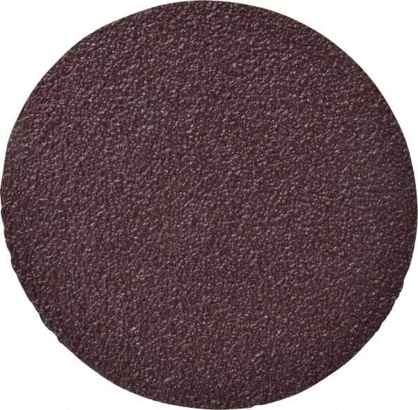 3M - 3" Diam, 50 Grit Aluminum Oxide Adhesive PSA Disc - Coarse Grade, X Weighted Cloth Backing, For Bench Top Motors, Disc Sanders, Random Orbital Sanders - Makers Industrial Supply