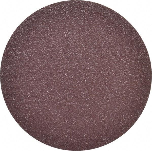 3M - 4" Diam, 60 Grit Aluminum Oxide Adhesive PSA Disc - Medium Grade, Maroon, X Weighted Backing, Flexible, Use with Random Orbital Sanders - Makers Industrial Supply