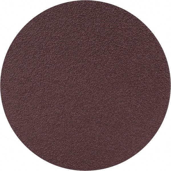 3M - 4" Diam, 80 Grit Aluminum Oxide Adhesive PSA Disc - Medium Grade, X Weighted Cloth Backing, For Bench Top Motors, Disc Sanders, Random Orbital Sanders - Makers Industrial Supply