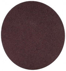 3M - 4" Diam, 100 Grit Aluminum Oxide Adhesive PSA Disc - Fine Grade, Maroon, Cloth Backing, Flexible, Use with Random Orbital Sanders - Makers Industrial Supply