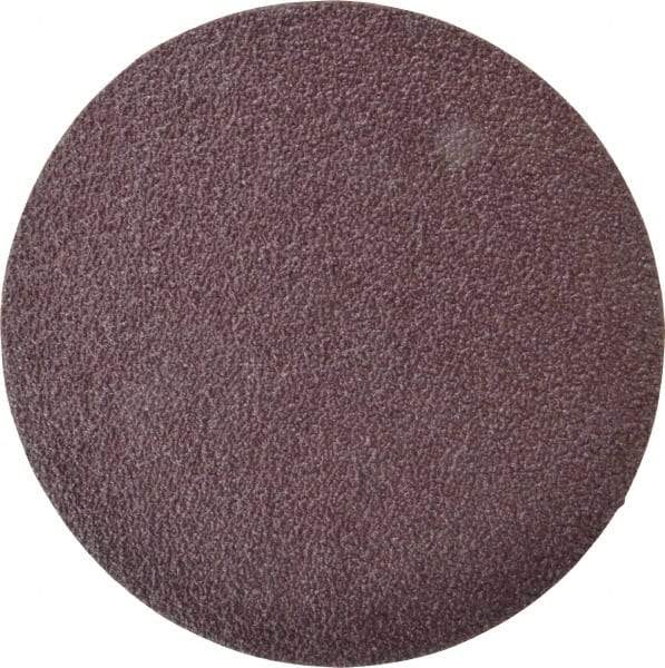 3M - 6" Diam, 36 Grit Aluminum Oxide Adhesive PSA Disc - Very Coarse Grade, X Weighted Cloth Backing, For Bench Top Motors, Random Orbital Sanders - Makers Industrial Supply