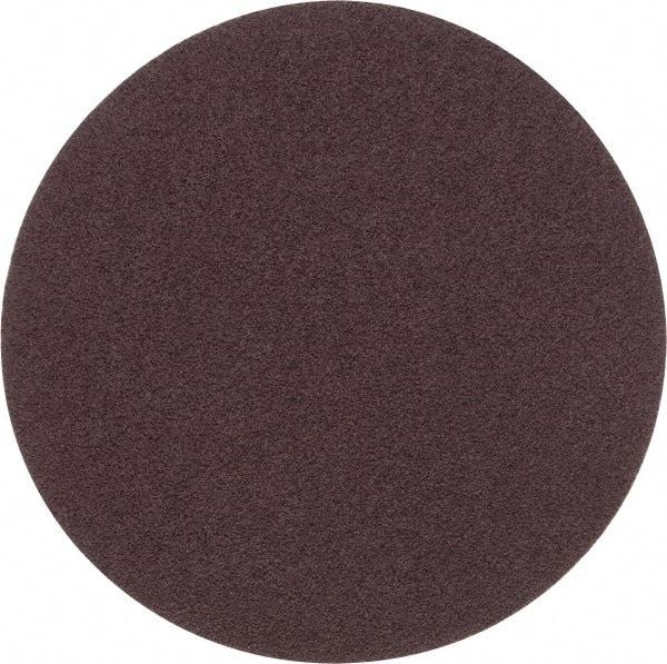 3M - 6" Diam, 50 Grit Aluminum Oxide Adhesive PSA Disc - Coarse Grade, X Weighted Cloth Backing, For Bench Top Motors, Random Orbital Sanders - Makers Industrial Supply