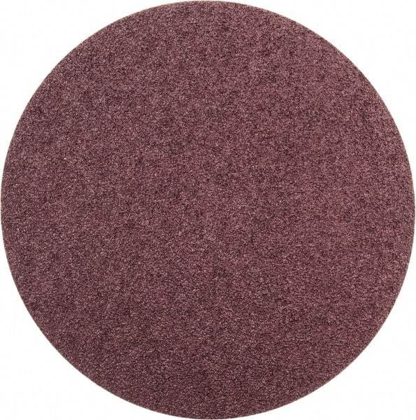 3M - 8" Diam, 36 Grit Aluminum Oxide Adhesive PSA Disc - Very Coarse Grade, X Weighted Cloth Backing, For Bench Top Motors, Random Orbital Sanders - Makers Industrial Supply