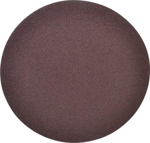 3M - 8" Diam, 40 Grit Aluminum Oxide Adhesive PSA Disc - Coarse Grade, X Weighted Cloth Backing, For Bench Top Motors, Random Orbital Sanders - Makers Industrial Supply