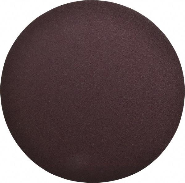 3M - 8" Diam, 80 Grit Aluminum Oxide Adhesive PSA Disc - Medium Grade, X Weighted Cloth Backing, For Bench Top Motors, Random Orbital Sanders - Makers Industrial Supply