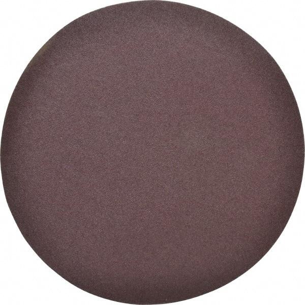 3M - 15" Diam, 40 Grit Aluminum Oxide Adhesive PSA Disc - Coarse Grade, X Weighted Cloth Backing, For Bench Top Motors, Random Orbital Sanders - Makers Industrial Supply