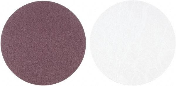 3M - 20" Diam, 36 Grit Aluminum Oxide Adhesive PSA Disc - Very Coarse Grade, Maroon, X Weighted Backing, Flexible, Use with Random Orbital Sanders - Makers Industrial Supply