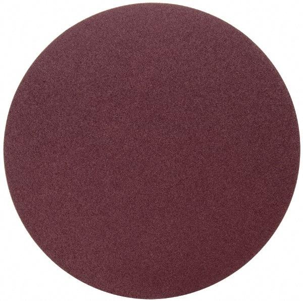 3M - 20" Diam, 60 Grit Aluminum Oxide Adhesive PSA Disc - Medium Grade, X Weighted Cloth Backing, For Bench Top Motors, Random Orbital Sanders - Makers Industrial Supply