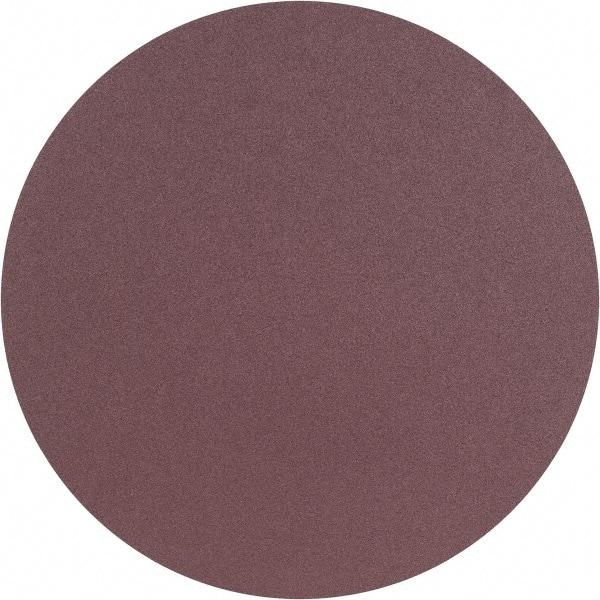 3M - 20" Diam, 80 Grit Aluminum Oxide Adhesive PSA Disc - Medium Grade, X Weighted Cloth Backing, For Bench Top Motors, Random Orbital Sanders - Makers Industrial Supply