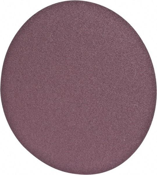 3M - 24" Diam, 36 Grit Aluminum Oxide Adhesive PSA Disc - Very Coarse Grade, X Weighted Cloth Backing, For Bench Top Motors, Random Orbital Sanders - Makers Industrial Supply