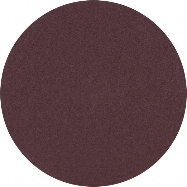 3M - 24" Diam, 40 Grit Aluminum Oxide Adhesive PSA Disc - Coarse Grade, X Weighted Cloth Backing, For Bench Top Motors, Random Orbital Sanders - Makers Industrial Supply