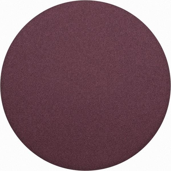 3M - 24" Diam, 50 Grit Aluminum Oxide Adhesive PSA Disc - Coarse Grade, X Weighted Cloth Backing, For Bench Top Motors, Random Orbital Sanders - Makers Industrial Supply