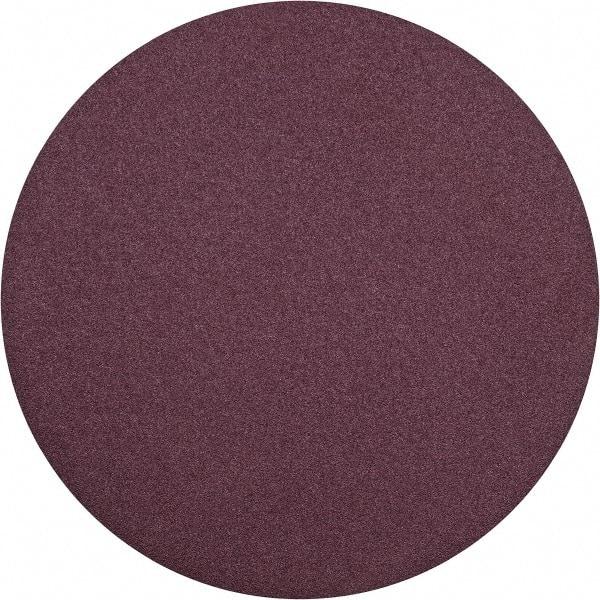 3M - 30" Diam, 36 Grit Aluminum Oxide Adhesive PSA Disc - Very Coarse Grade, X Weighted Cloth Backing, For Bench Top Motors, Random Orbital Sanders - Makers Industrial Supply