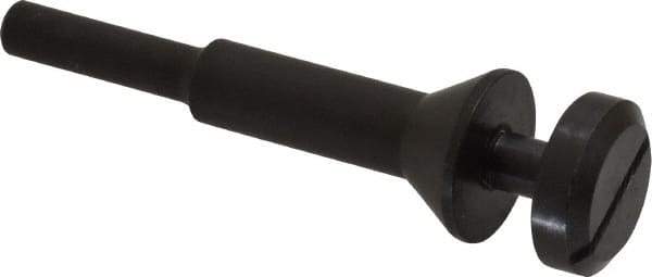 Value Collection - 1/4" Shank Deburring Wheel Mandrel - Compatible with 1" Wide Deburring Wheels - Makers Industrial Supply