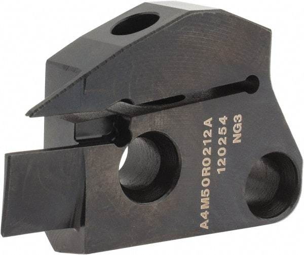 Kennametal - 2mm Groove Width, 12mm Max Depth of Cut, Right Hand Cut, A4M-A Indexable Grooving Blade - 2 Seat Size, Series A4 - Makers Industrial Supply