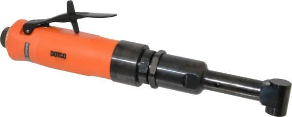 Dotco - 1/4" Keyed Chuck - Right Angle Handle, 3,300 RPM, 0.4 hp, 90 psi - Makers Industrial Supply