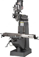 Bridgeport - 42" X-Axis Travel, 9" Z-Axis Travel, DRO System - Calculator Function - Makers Industrial Supply