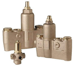 Bradley - Brass Water Mixing Valve & Unit - 26 GPM at 30 psi Flow Rate - Makers Industrial Supply