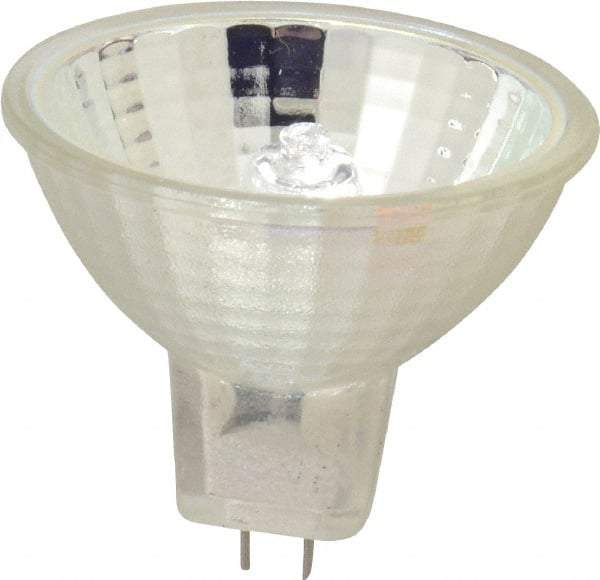 Value Collection - 410 Watt, 82 Volt, Halogen Miniature & Specialty MR16 Lamp - 2 Pin Base, 50 to 749 Equivalent Range, Neutral (3,000 to 3,699), 1-5/8" OAL - Makers Industrial Supply