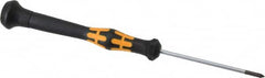 Wera - #00, 6-1/8" OAL, Electronic/Electrostatic Phillips Screwdriver - Exact Industrial Supply