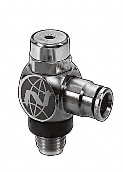 Norgren - 1/8" NPTF x 1/8" NPTF Pilot Operated Check Valve - 15 to 150 psi & Brass Material - Makers Industrial Supply