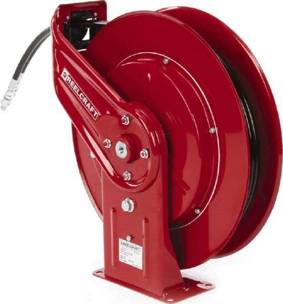 Reelcraft - 45' Spring Retractable Hose Reel - 2,000 psi, Hose Included - Makers Industrial Supply