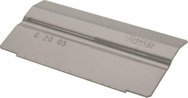 Vidmar - Tool Box Steel Drawer Divider - 3-1/2" Wide x 3-7/8" Deep x 1-7/8" High, Gray, For Vidmar Cabinets - Makers Industrial Supply