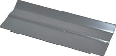 Vidmar - Tool Box Steel Drawer Divider - 4-1/4" Wide x 4-5/8" Deep x 1-7/8" High, Gray, For Vidmar Cabinets - Makers Industrial Supply