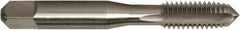 Vermont Tap & Die - 3/8-24 UNF 2/3B 4 Flute Bright Finish High Speed Steel Straight Flute Standard Hand Tap - Plug, Right Hand Thread, 2-15/16" OAL, 1-1/4" Thread Length, H3 Limit, Oversize - Makers Industrial Supply